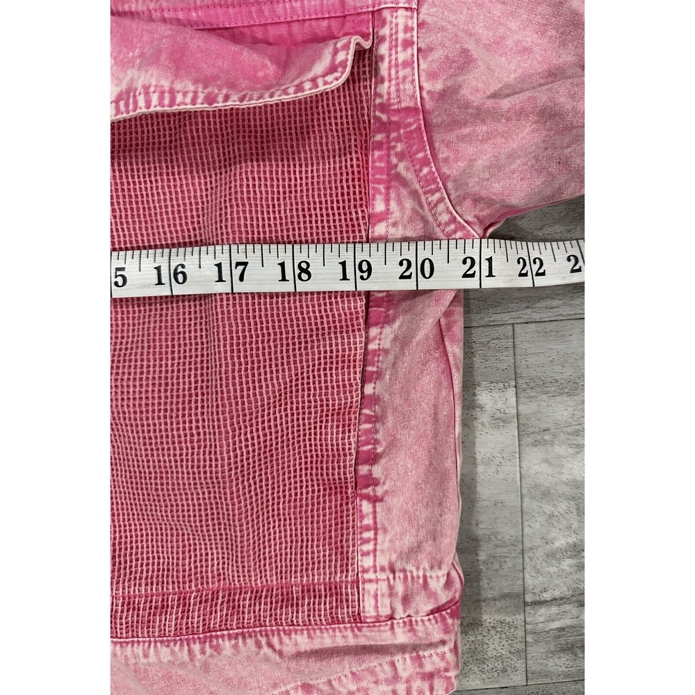 Fashion Nova Womens Crystal Short Jacket Pink Size Small Snap Button Brand New - Picture 3 of 8
